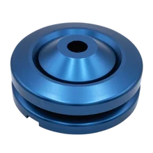 CNC machined aluminum pulley